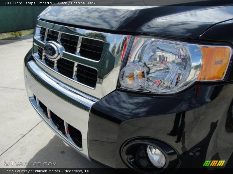 Black / Charcoal Black 2010 Ford Escape Limited V6