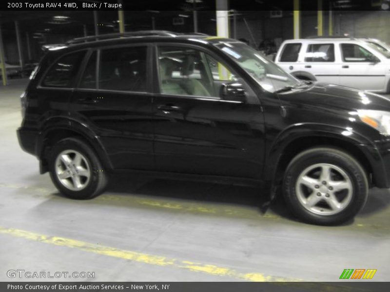 Black / Taupe 2003 Toyota RAV4 4WD