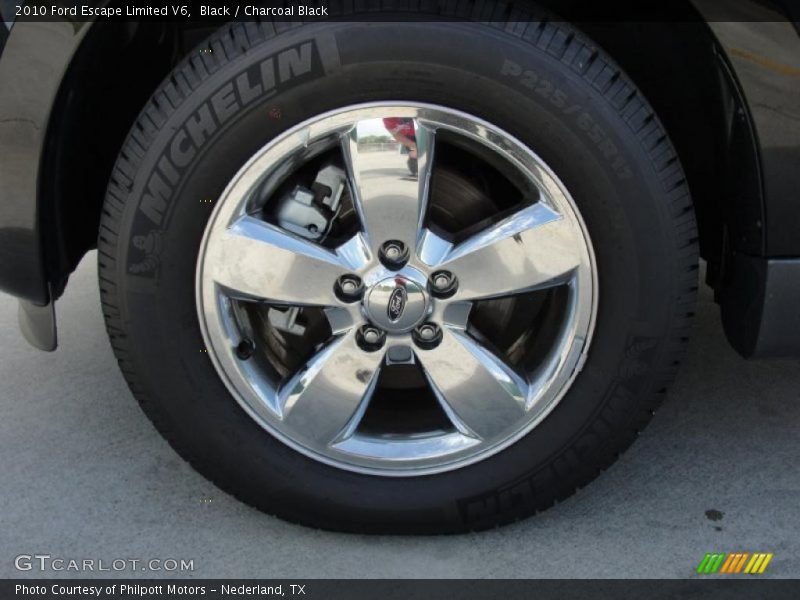 Black / Charcoal Black 2010 Ford Escape Limited V6