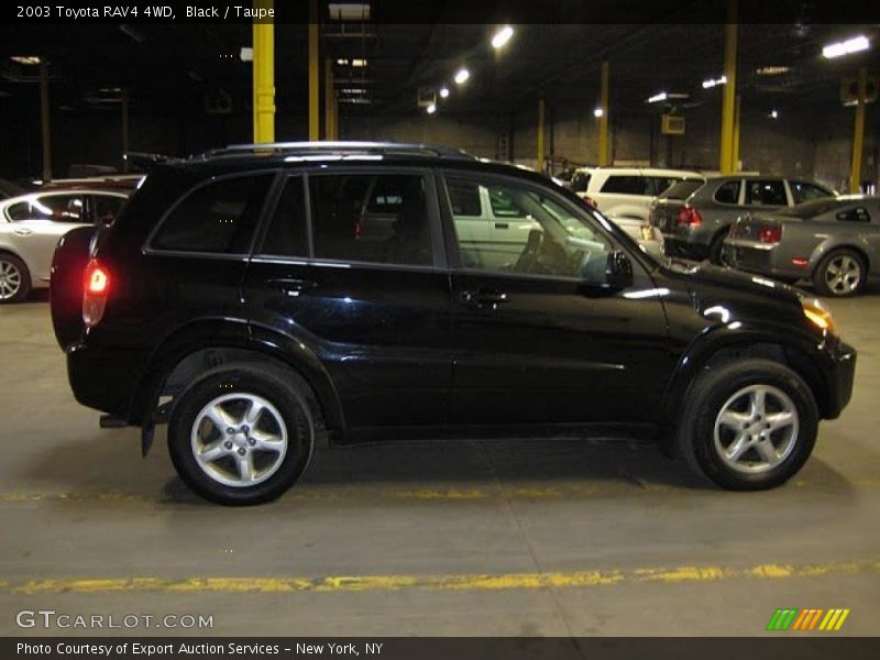 Black / Taupe 2003 Toyota RAV4 4WD