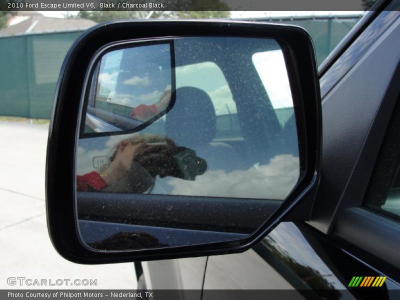 Black / Charcoal Black 2010 Ford Escape Limited V6