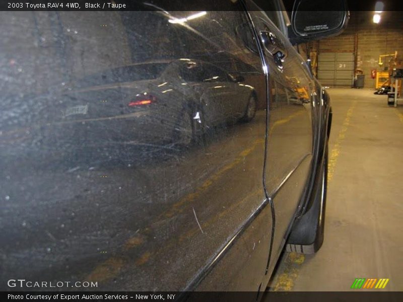 Black / Taupe 2003 Toyota RAV4 4WD