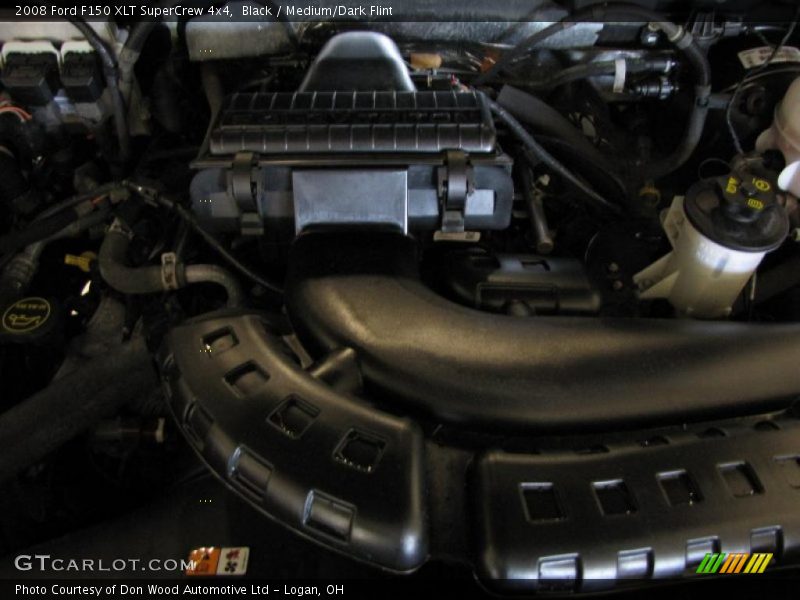 Black / Medium/Dark Flint 2008 Ford F150 XLT SuperCrew 4x4