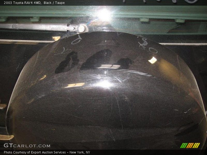 Black / Taupe 2003 Toyota RAV4 4WD