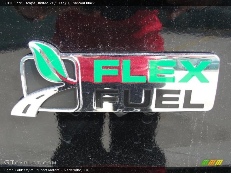 Black / Charcoal Black 2010 Ford Escape Limited V6
