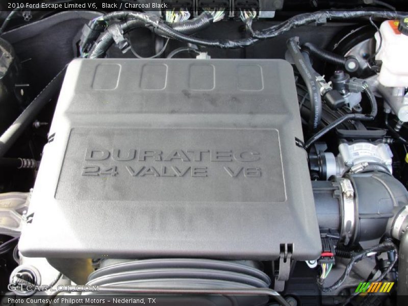 Black / Charcoal Black 2010 Ford Escape Limited V6