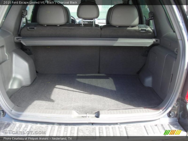 Black / Charcoal Black 2010 Ford Escape Limited V6