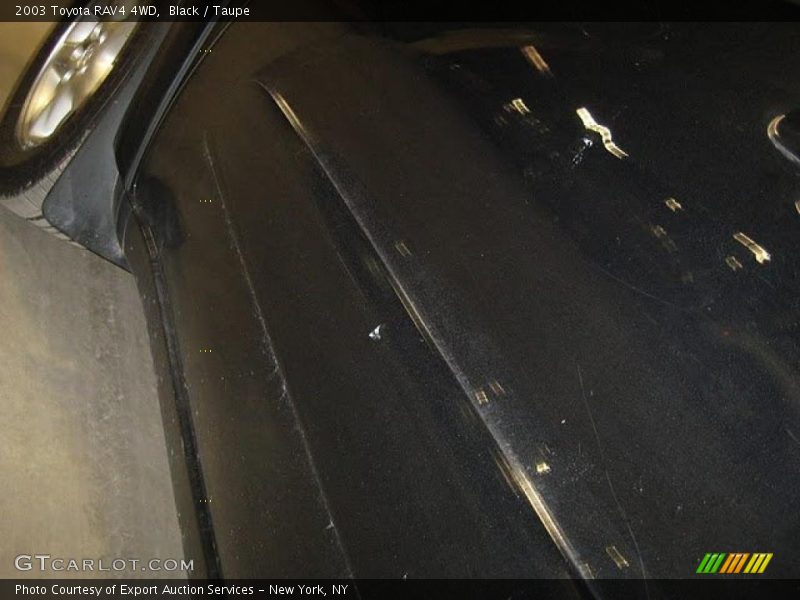 Black / Taupe 2003 Toyota RAV4 4WD