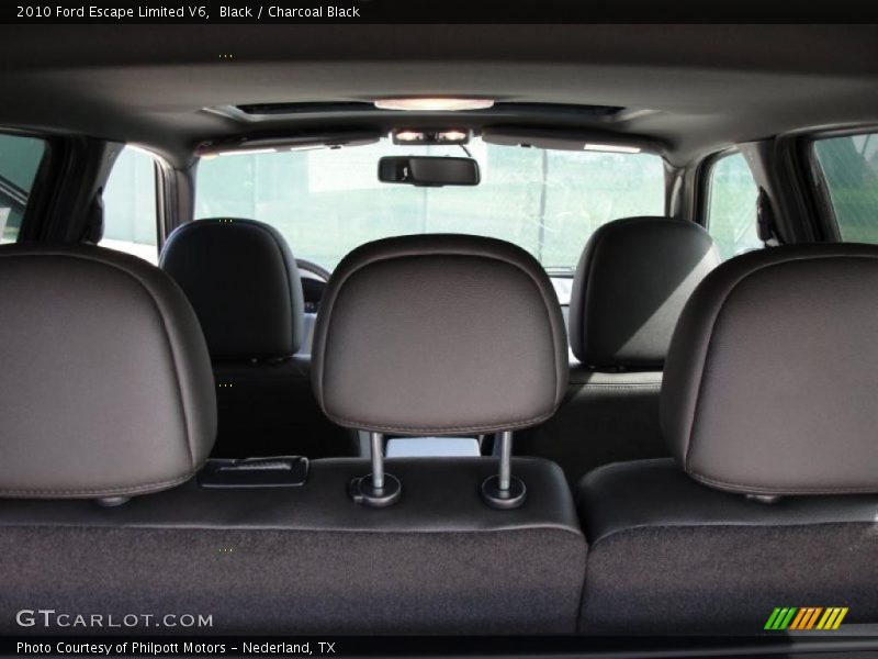 Black / Charcoal Black 2010 Ford Escape Limited V6
