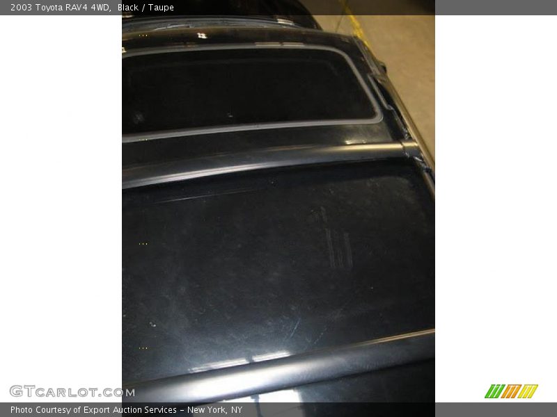 Black / Taupe 2003 Toyota RAV4 4WD