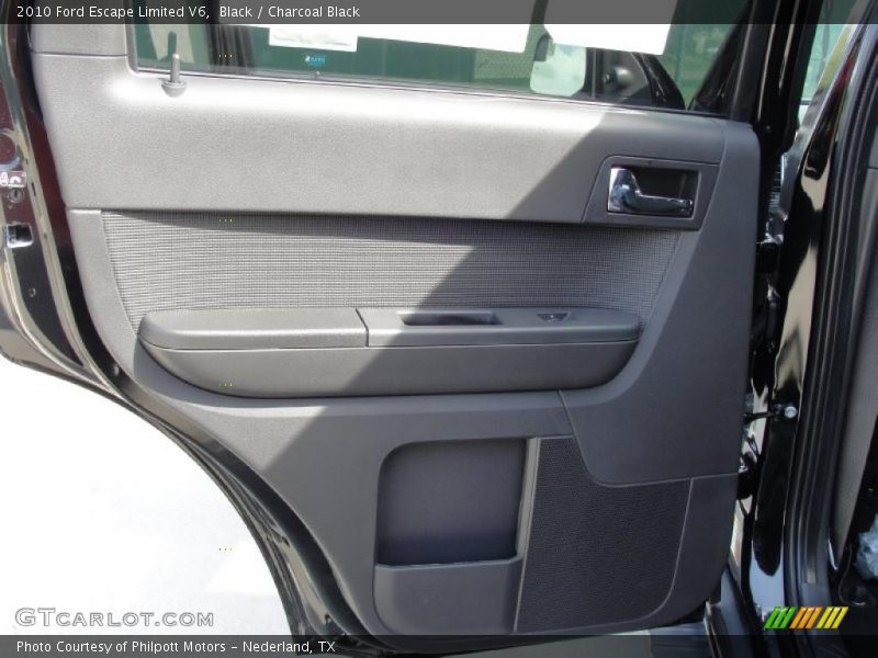 Black / Charcoal Black 2010 Ford Escape Limited V6