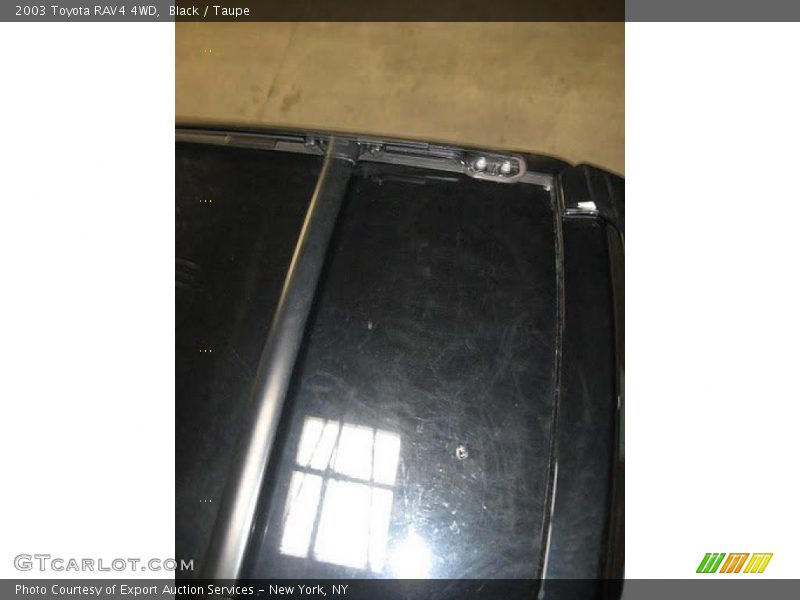 Black / Taupe 2003 Toyota RAV4 4WD