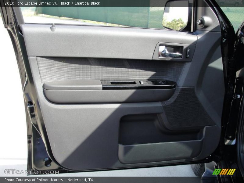 Black / Charcoal Black 2010 Ford Escape Limited V6