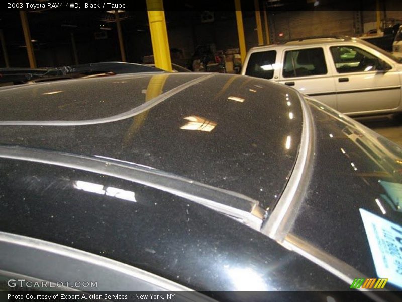 Black / Taupe 2003 Toyota RAV4 4WD