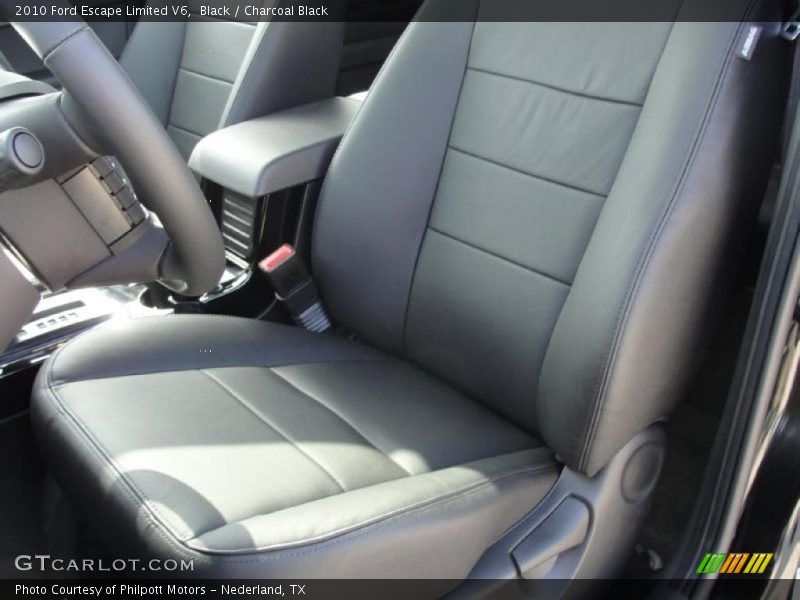 Black / Charcoal Black 2010 Ford Escape Limited V6