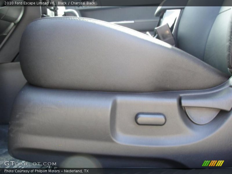 Black / Charcoal Black 2010 Ford Escape Limited V6