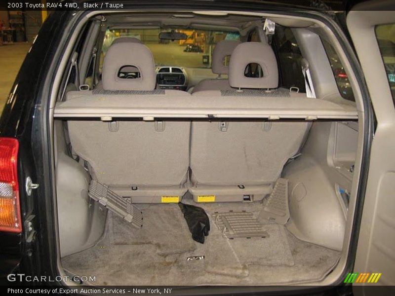 Black / Taupe 2003 Toyota RAV4 4WD