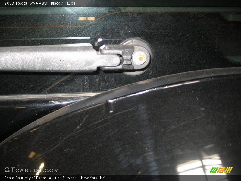 Black / Taupe 2003 Toyota RAV4 4WD