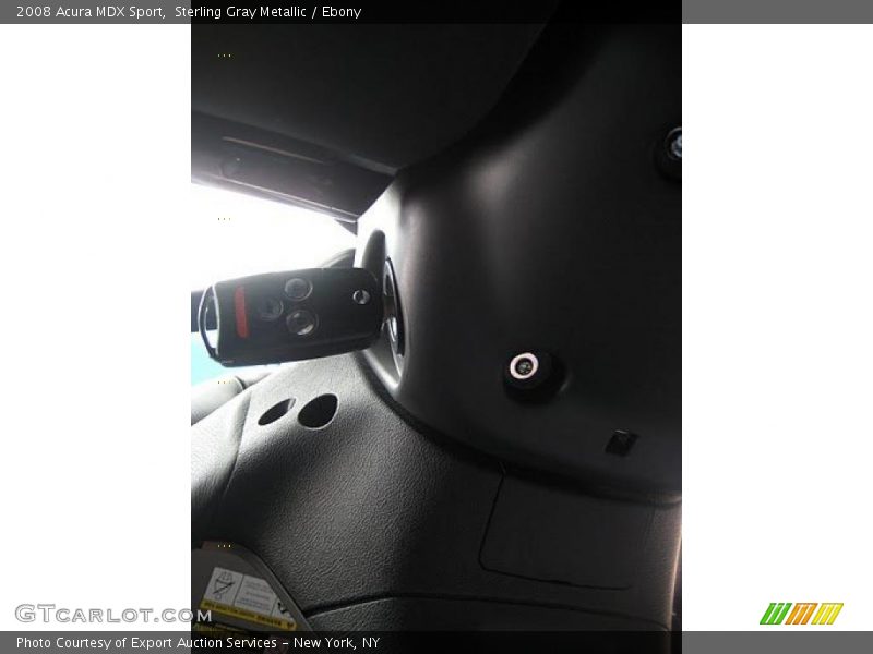 Sterling Gray Metallic / Ebony 2008 Acura MDX Sport