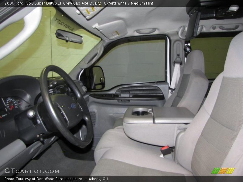  2006 F350 Super Duty XLT Crew Cab 4x4 Dually Medium Flint Interior