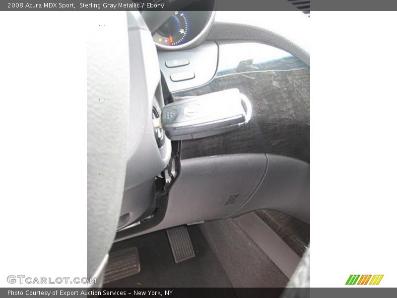Sterling Gray Metallic / Ebony 2008 Acura MDX Sport