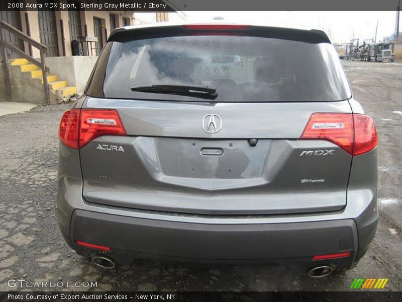 Sterling Gray Metallic / Ebony 2008 Acura MDX Sport