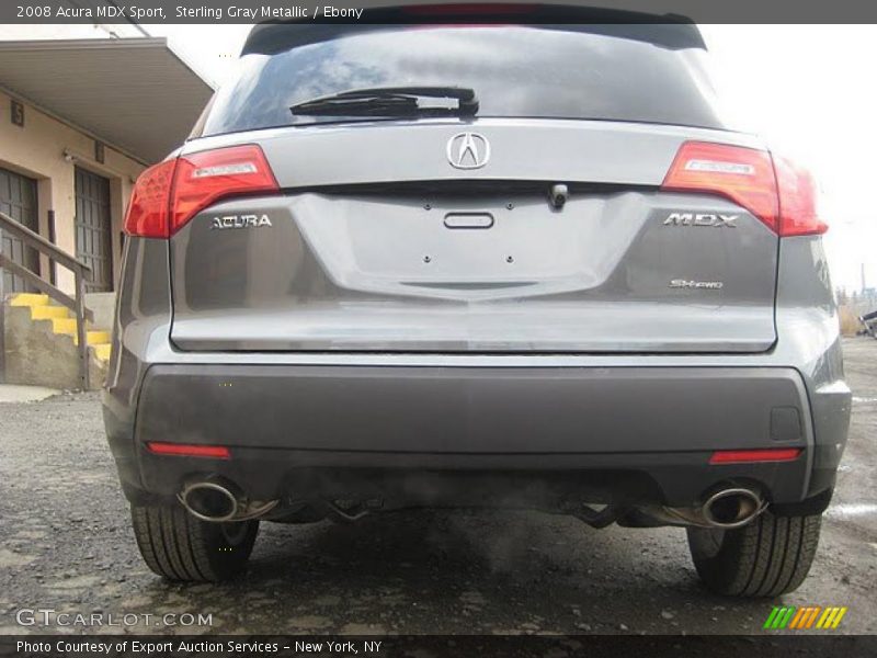 Sterling Gray Metallic / Ebony 2008 Acura MDX Sport