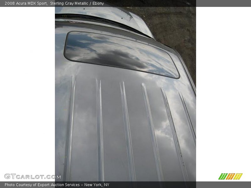 Sterling Gray Metallic / Ebony 2008 Acura MDX Sport