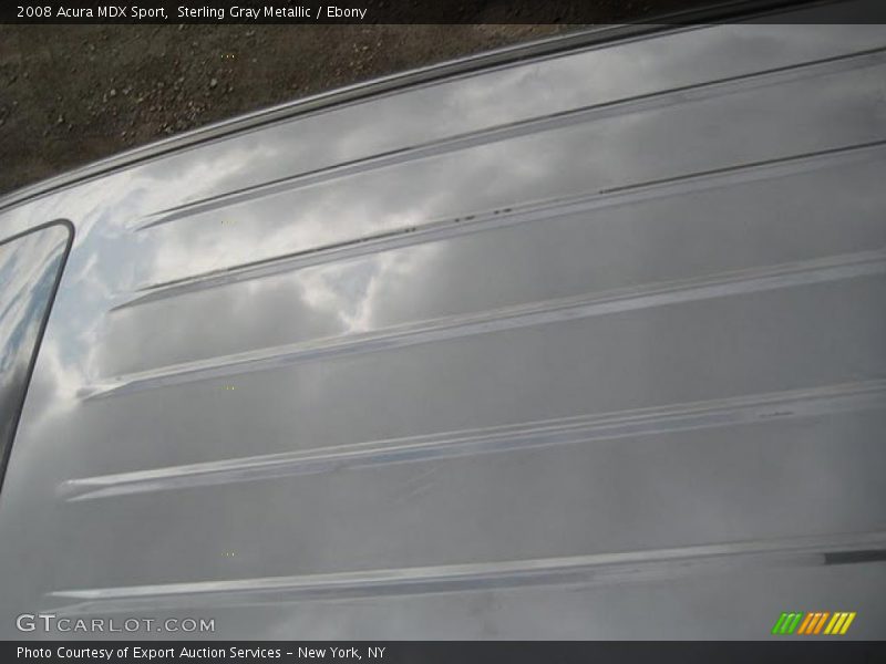 Sterling Gray Metallic / Ebony 2008 Acura MDX Sport