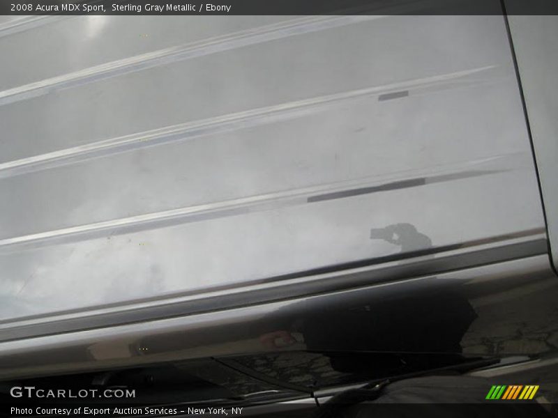 Sterling Gray Metallic / Ebony 2008 Acura MDX Sport