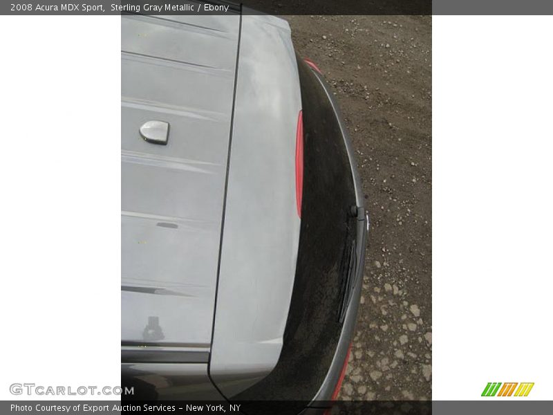 Sterling Gray Metallic / Ebony 2008 Acura MDX Sport