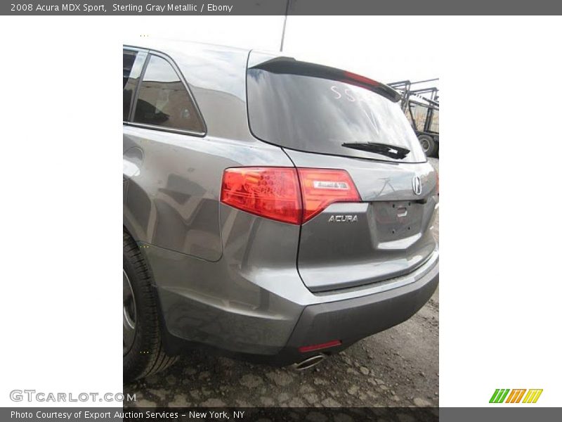 Sterling Gray Metallic / Ebony 2008 Acura MDX Sport