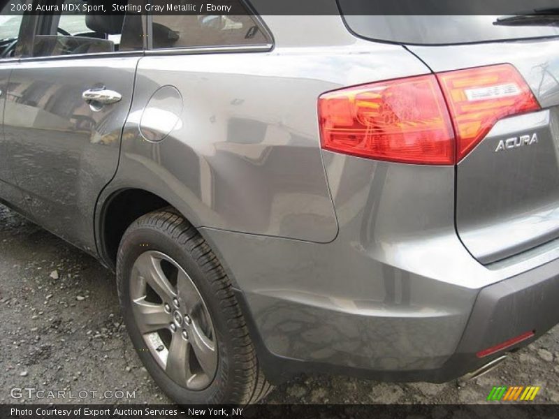 Sterling Gray Metallic / Ebony 2008 Acura MDX Sport