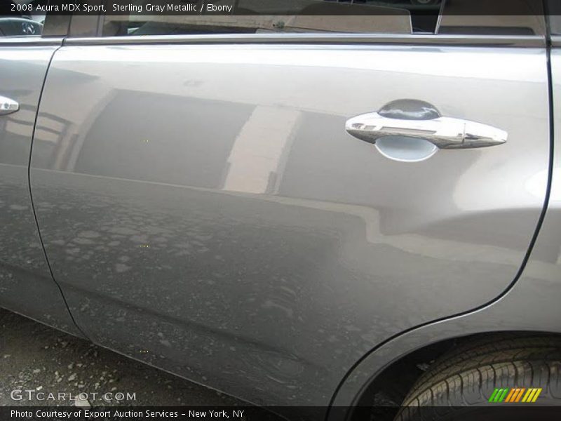 Sterling Gray Metallic / Ebony 2008 Acura MDX Sport