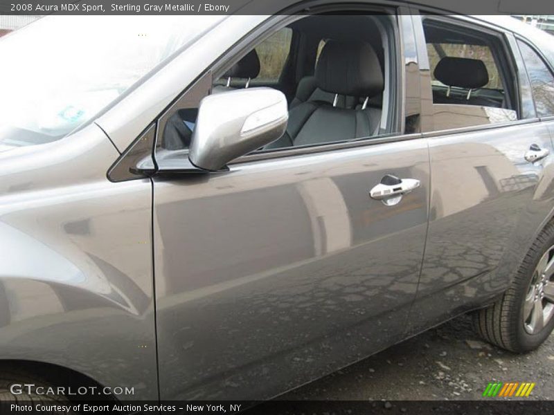 Sterling Gray Metallic / Ebony 2008 Acura MDX Sport