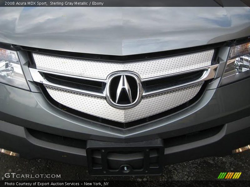 Sterling Gray Metallic / Ebony 2008 Acura MDX Sport