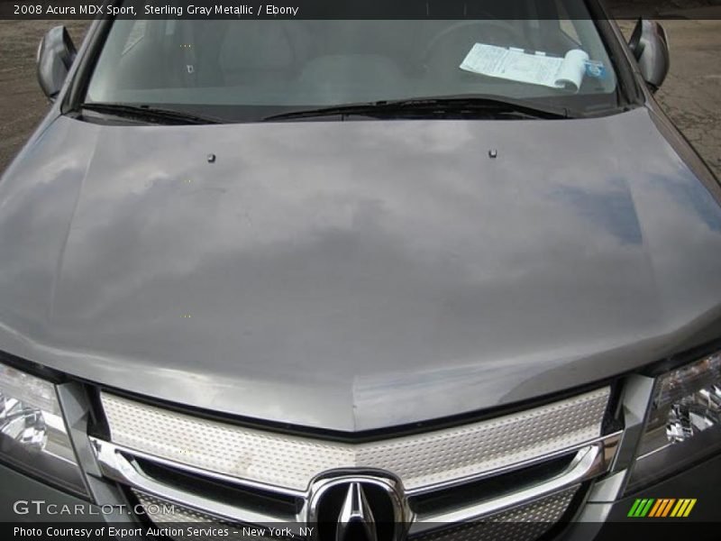 Sterling Gray Metallic / Ebony 2008 Acura MDX Sport