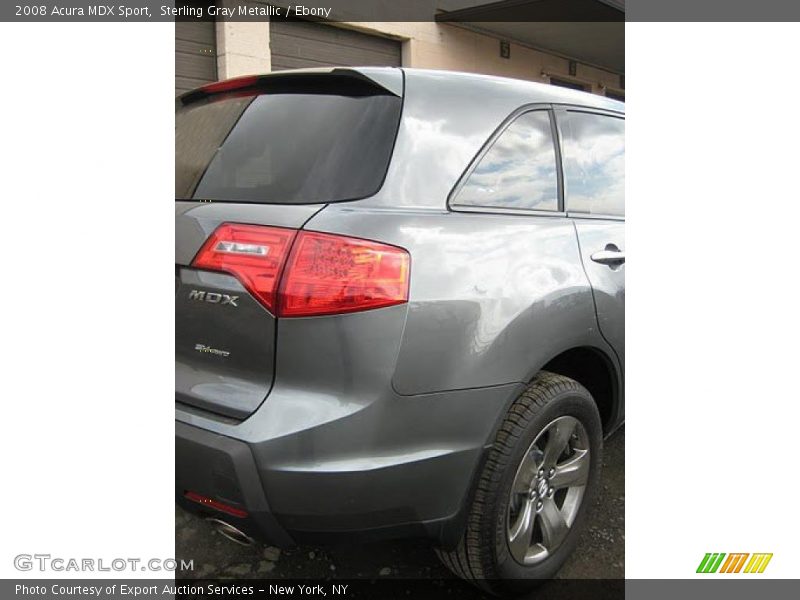 Sterling Gray Metallic / Ebony 2008 Acura MDX Sport