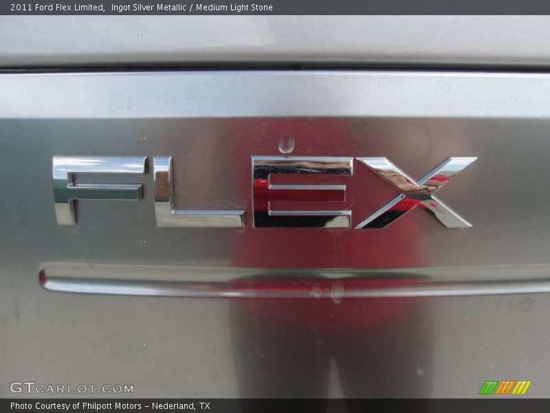 Ingot Silver Metallic / Medium Light Stone 2011 Ford Flex Limited
