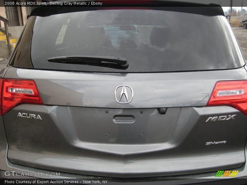 Sterling Gray Metallic / Ebony 2008 Acura MDX Sport