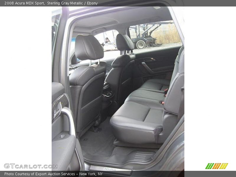 Sterling Gray Metallic / Ebony 2008 Acura MDX Sport