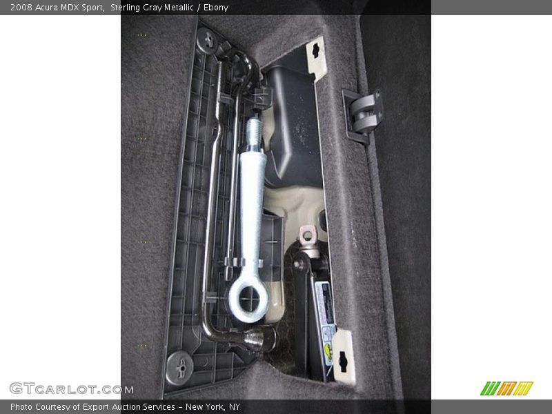 Sterling Gray Metallic / Ebony 2008 Acura MDX Sport