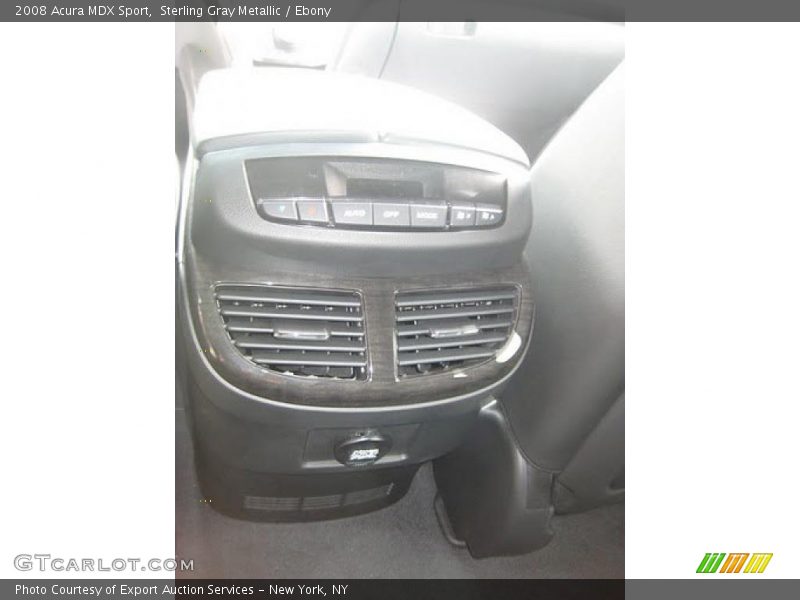 Sterling Gray Metallic / Ebony 2008 Acura MDX Sport