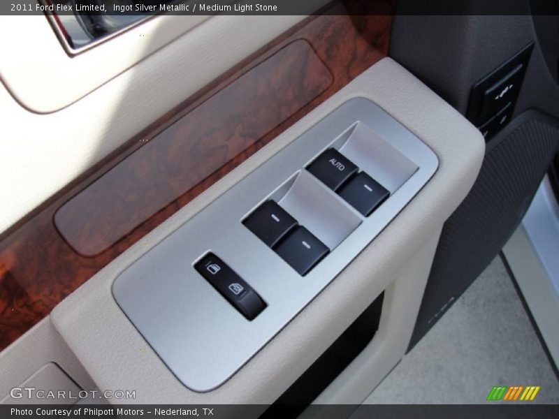 Ingot Silver Metallic / Medium Light Stone 2011 Ford Flex Limited