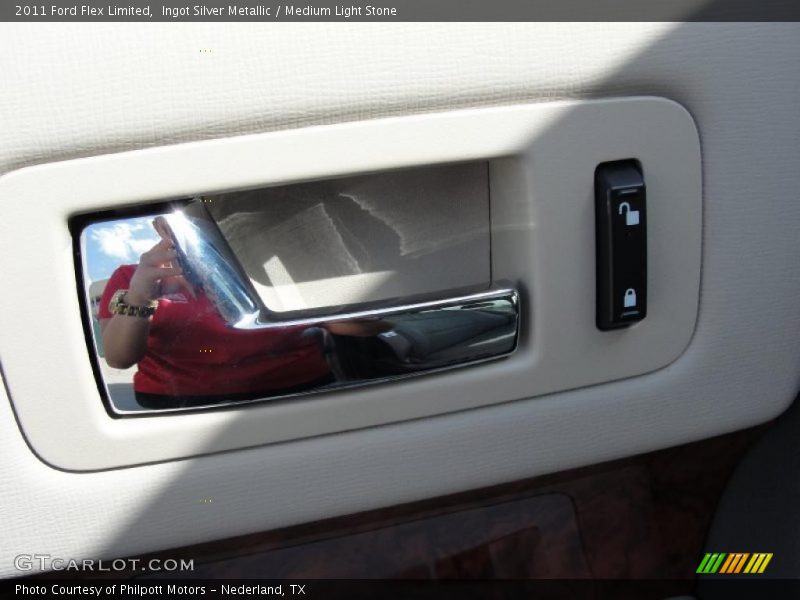 Ingot Silver Metallic / Medium Light Stone 2011 Ford Flex Limited