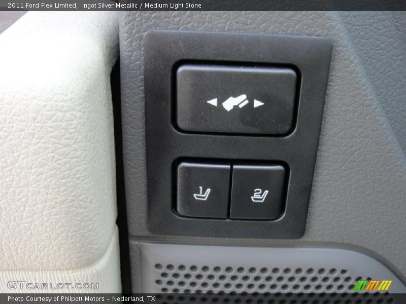 Ingot Silver Metallic / Medium Light Stone 2011 Ford Flex Limited