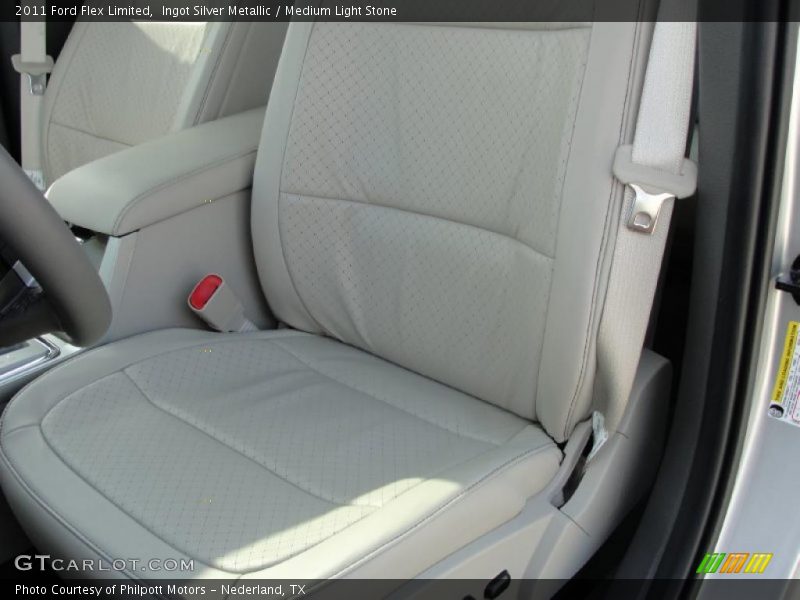 Ingot Silver Metallic / Medium Light Stone 2011 Ford Flex Limited