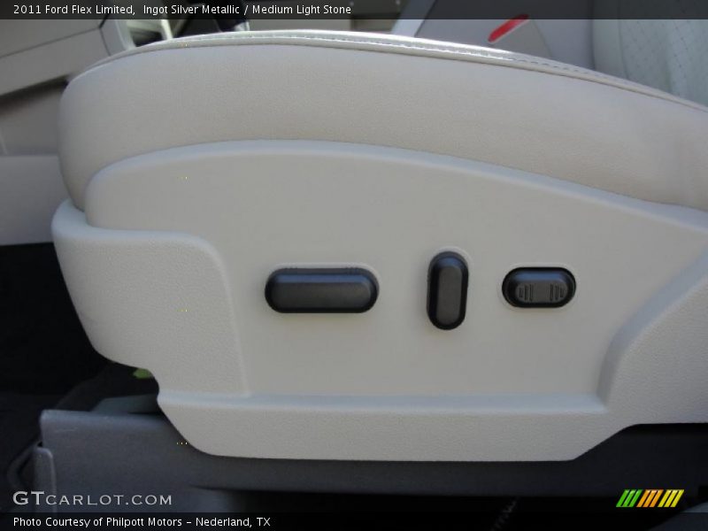 Ingot Silver Metallic / Medium Light Stone 2011 Ford Flex Limited