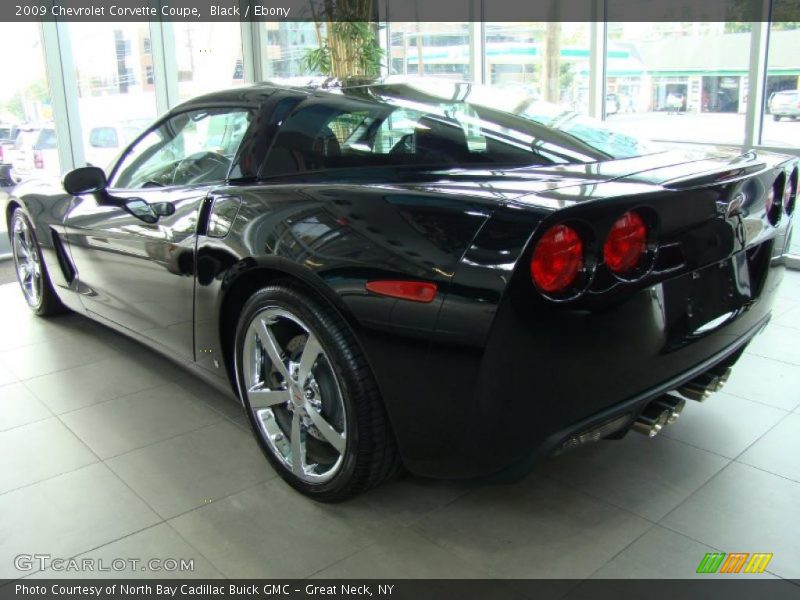 Black / Ebony 2009 Chevrolet Corvette Coupe