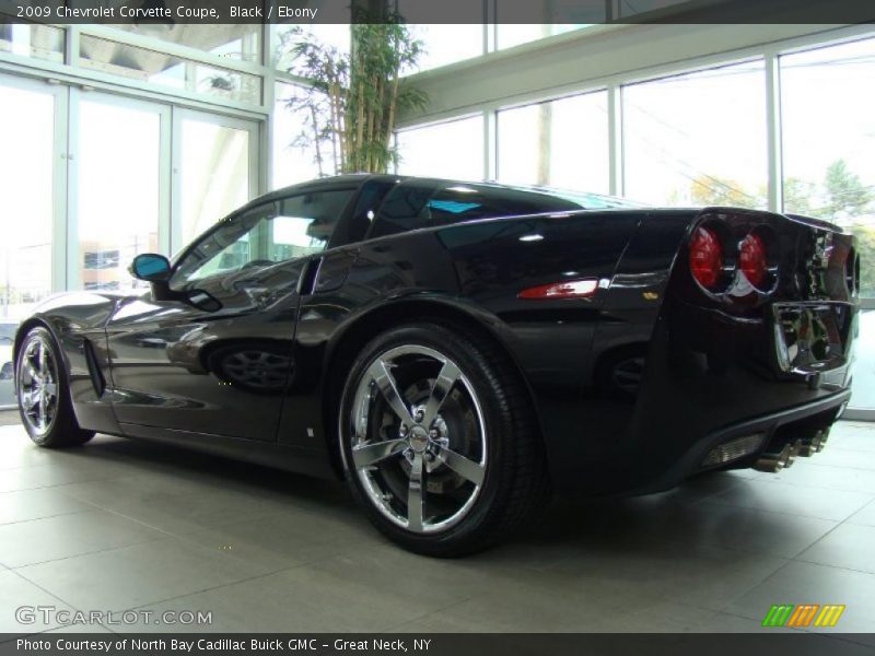 Black / Ebony 2009 Chevrolet Corvette Coupe
